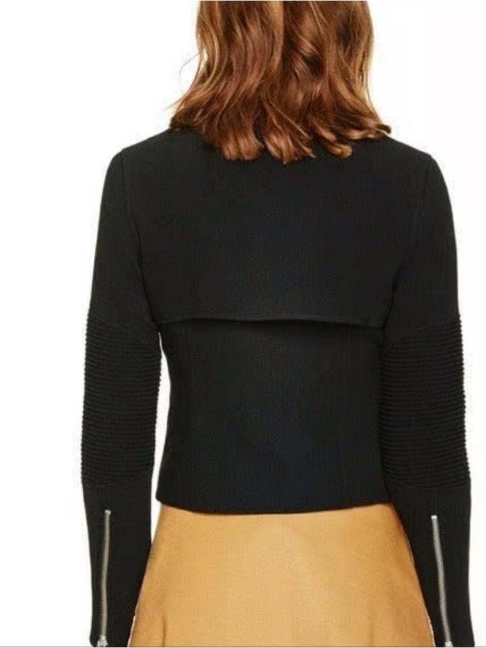 ⭐ Aritzia Wilfred Montesson Moto Jacket – The Ultimate Lightweight Biker US 0 ⭐ - Picture 4 of 4